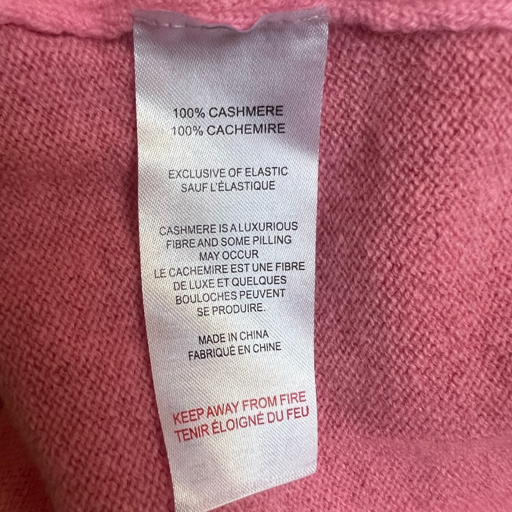 NWOT 100% Cashmere Sweater - Picture 5 of 6